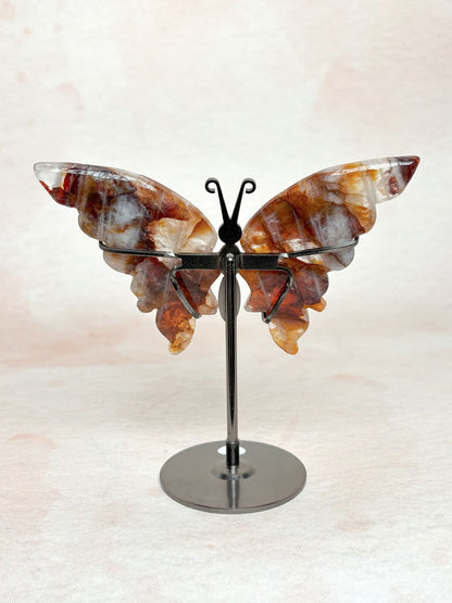 Feuerquarz Schmetterlinge