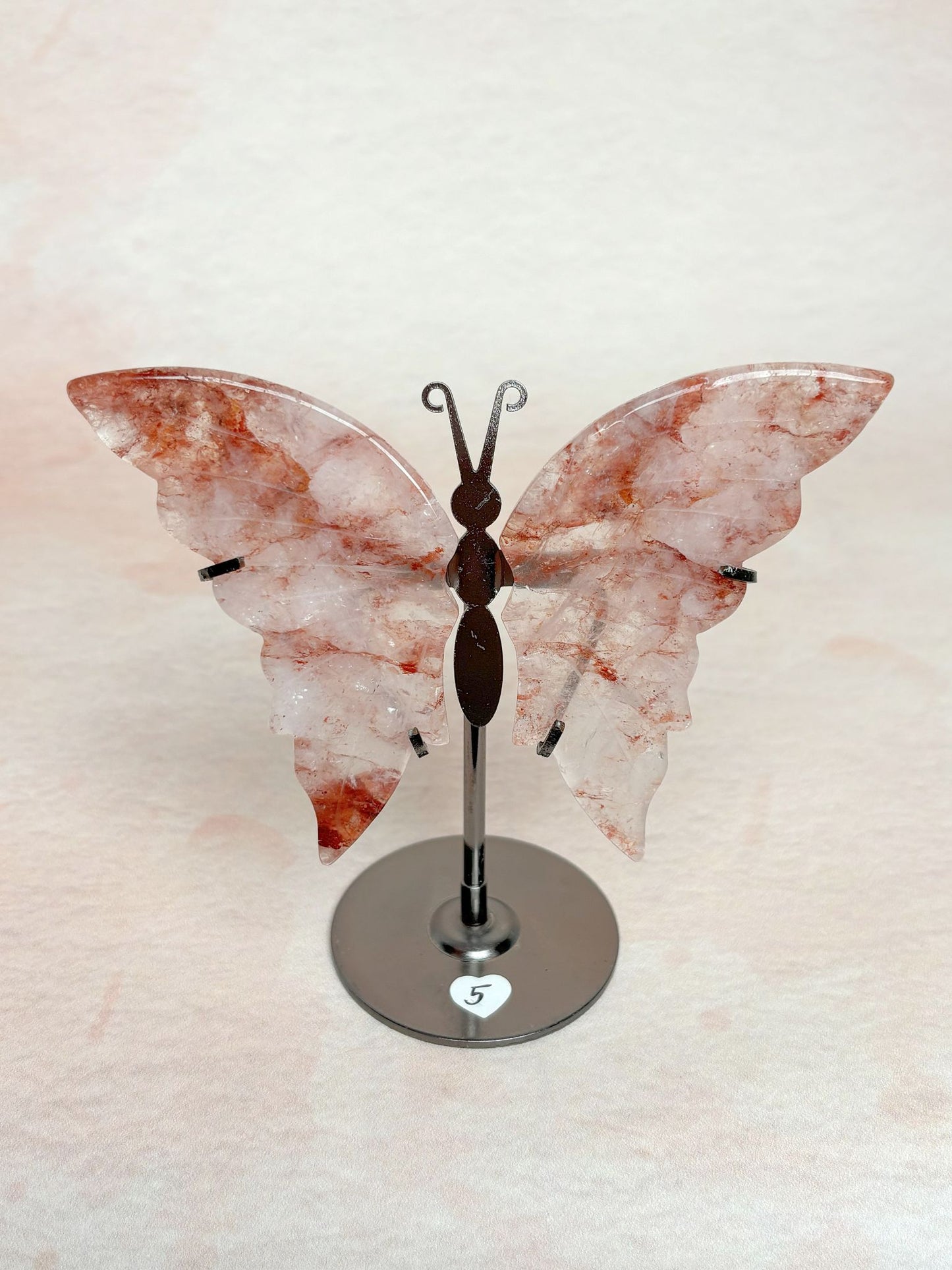 Feuerquarz Schmetterlinge