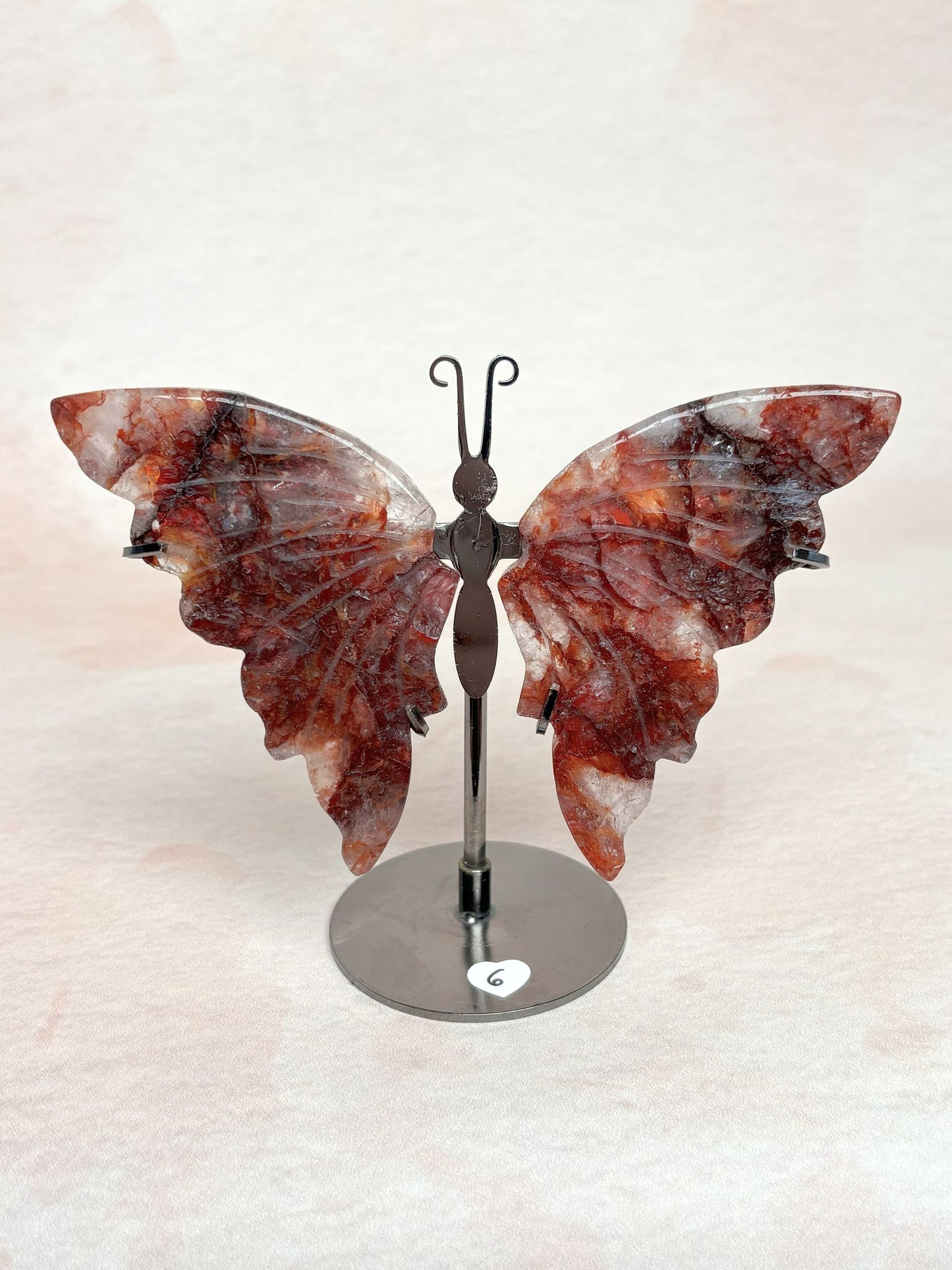 Feuerquarz Schmetterlinge