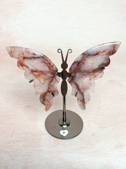 Feuerquarz Schmetterlinge