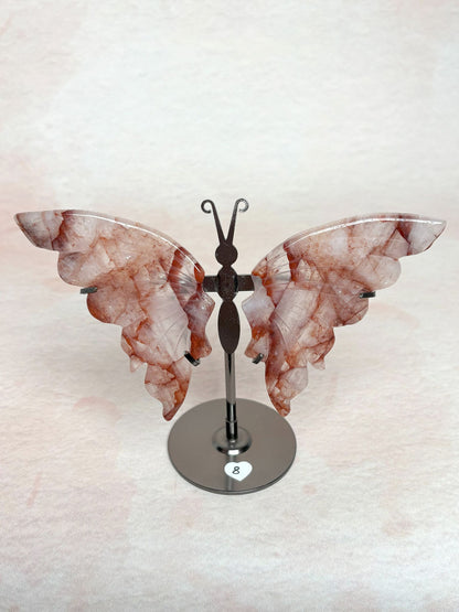 Feuerquarz Schmetterlinge