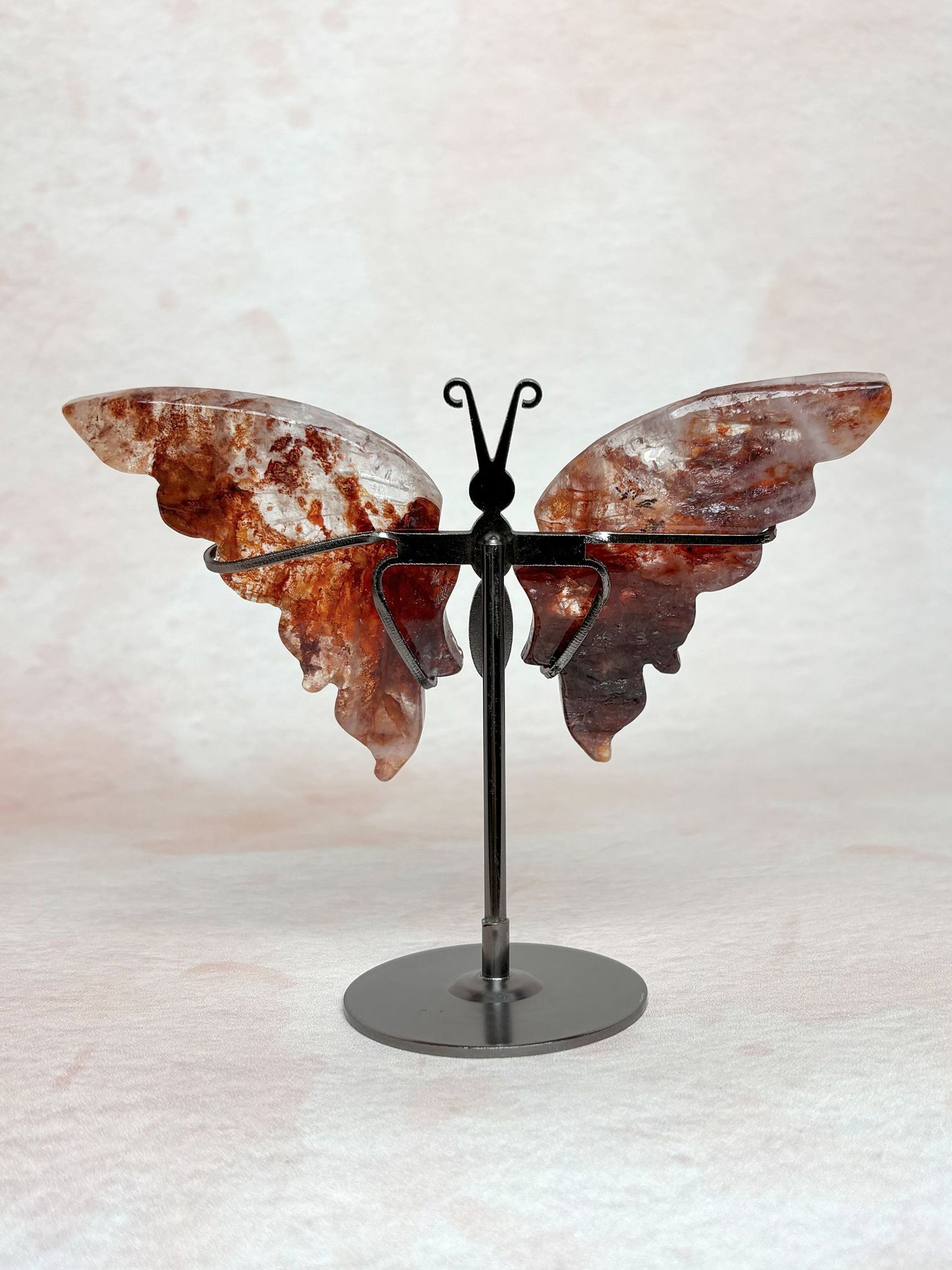 B-Ware: Feuerquarz Schmetterling