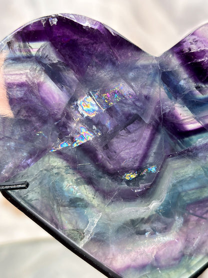 Fluorit Herz 2