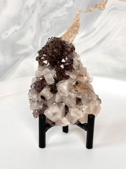 Mini Amethyst mit viel Calcit