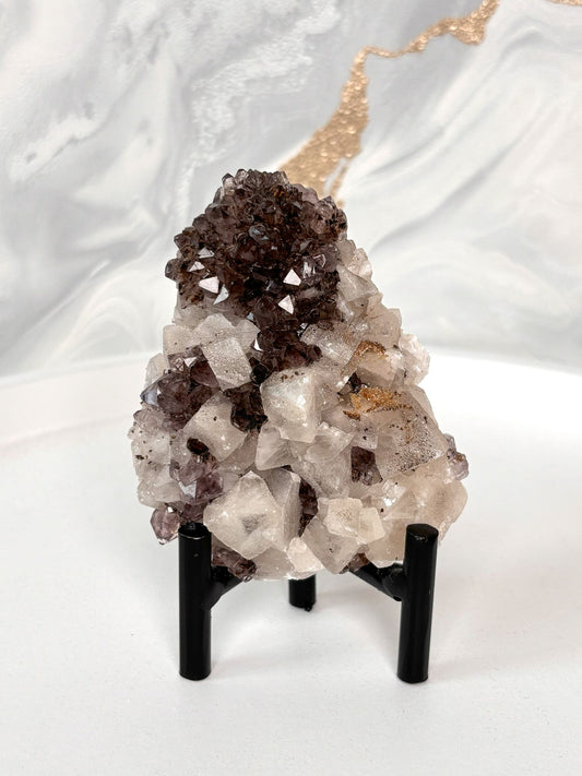 Mini Amethyst mit viel Calcit