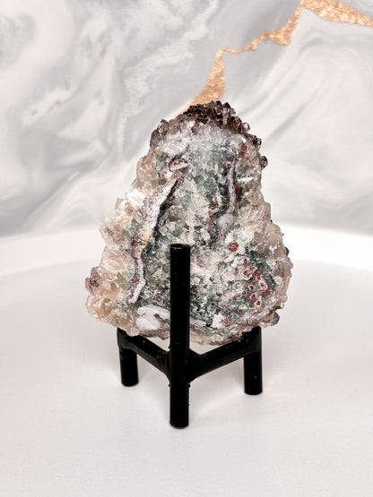 Mini Amethyst mit viel Calcit