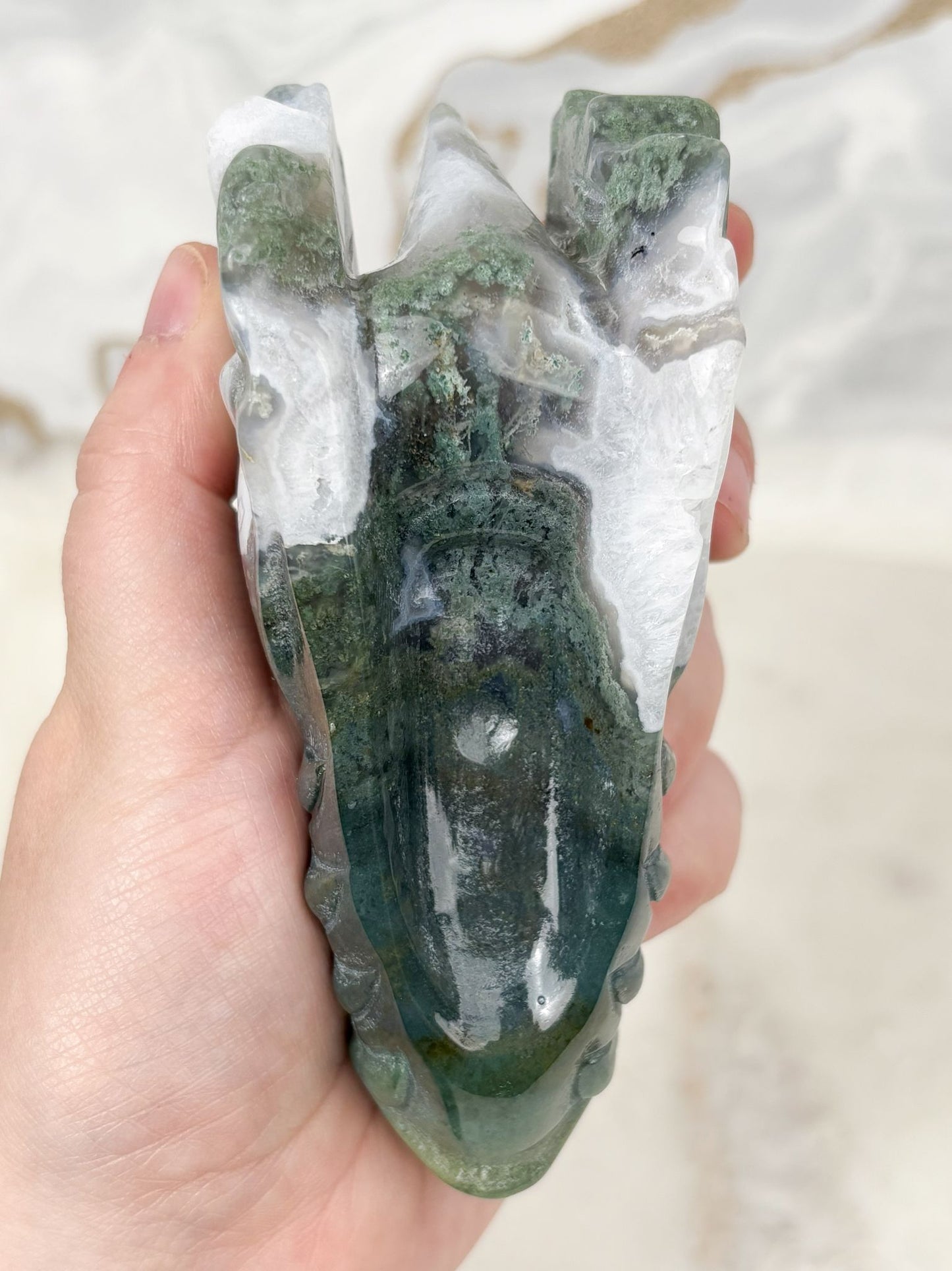 Moosachat Drachenkopf