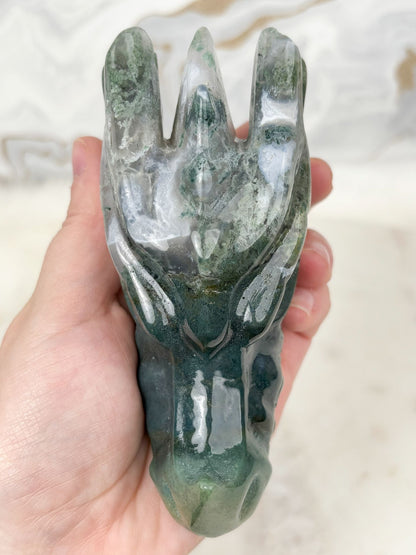 Moosachat Drachenkopf