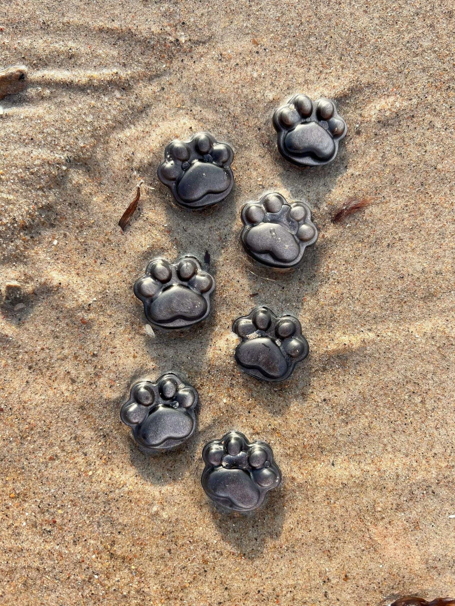 Silber Obsidian Pfoten