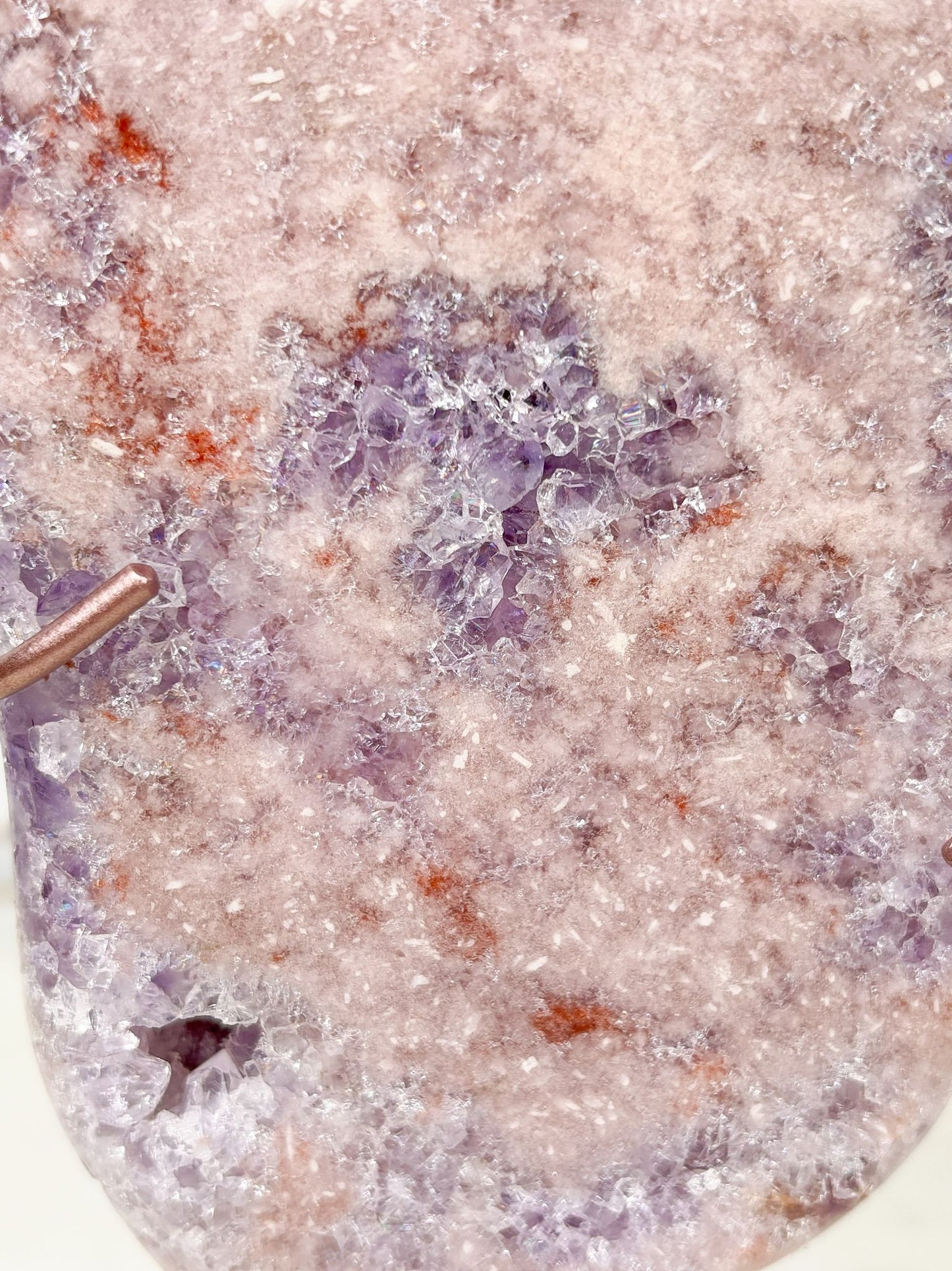 Pink Amethyst & Amethyst Freiform Nr. 2