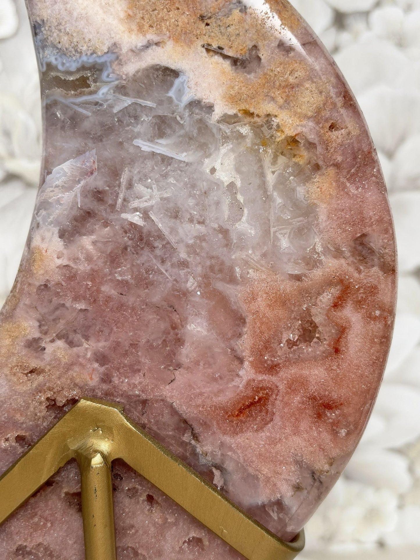 Pinker Amethyst Mond