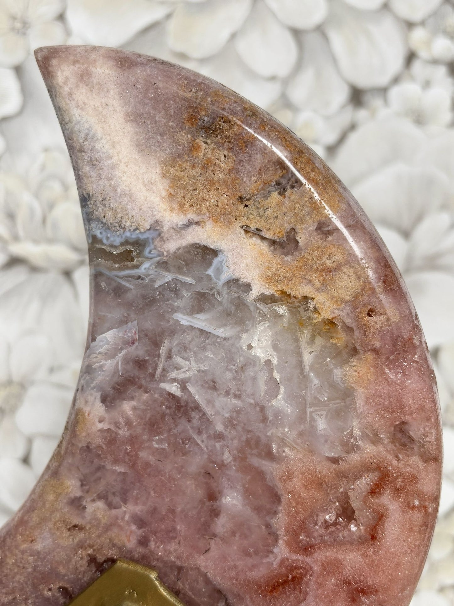 Pinker Amethyst Mond