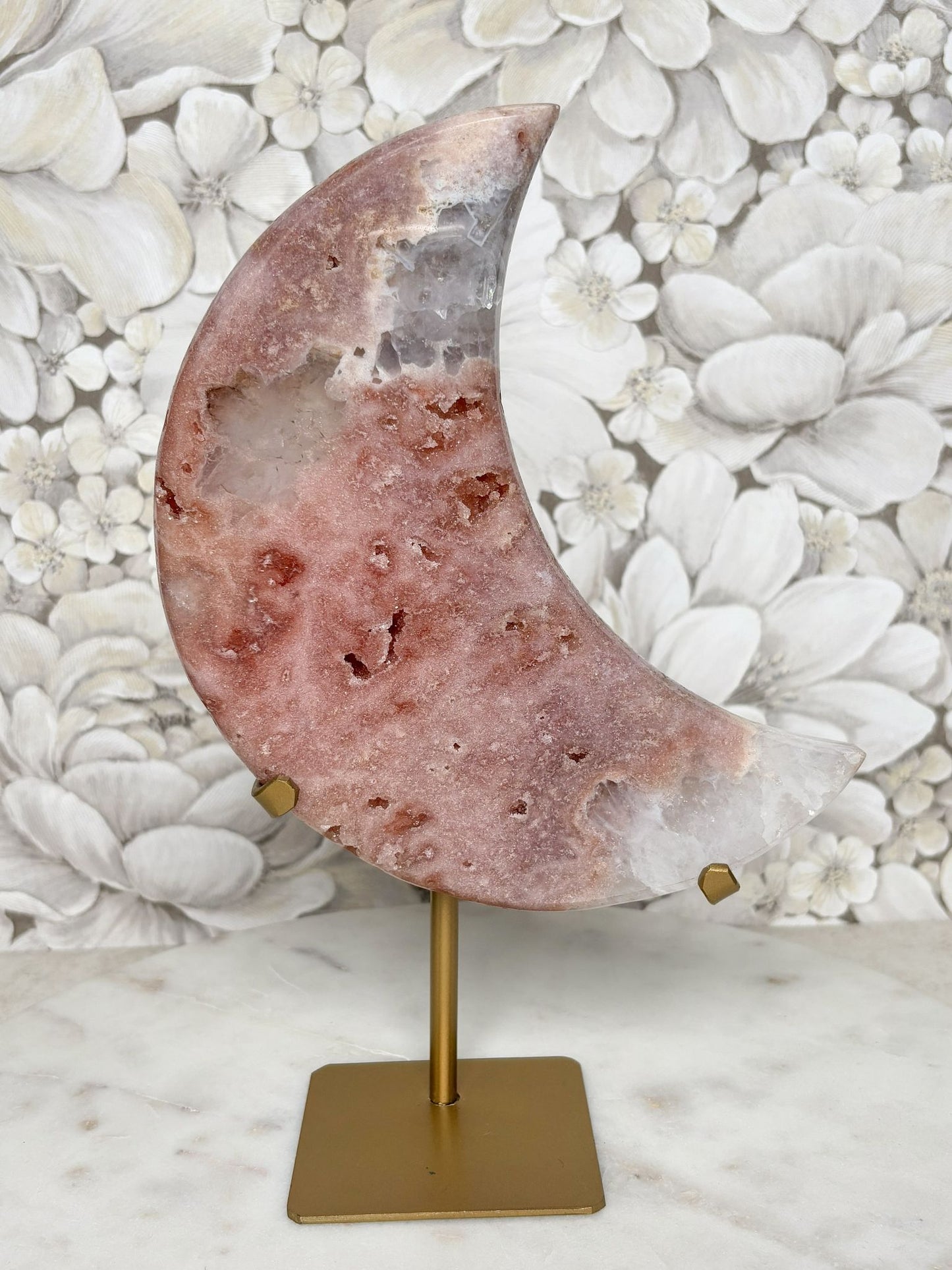 Pinker Amethyst Mond