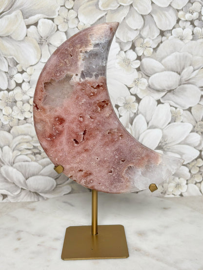 Pinker Amethyst Mond