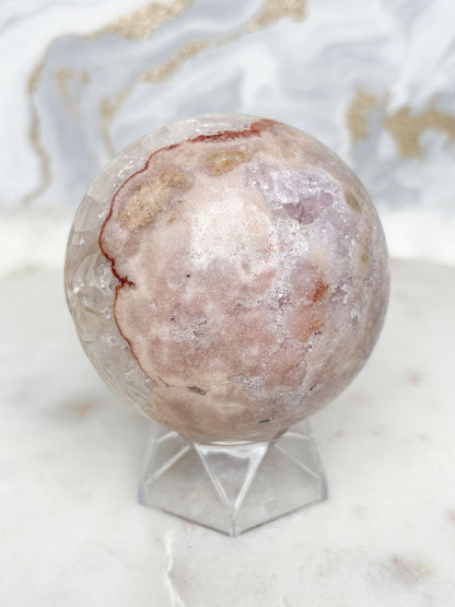 Pink Amethyst Kugel Nr. 1