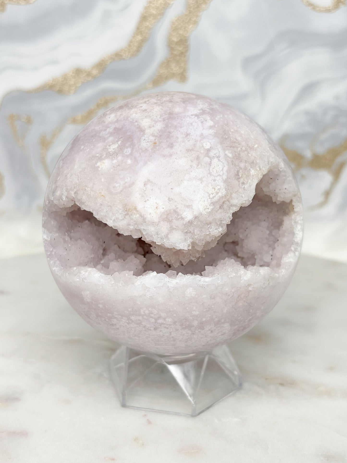 Pink Amethyst Kugel Nr. 3