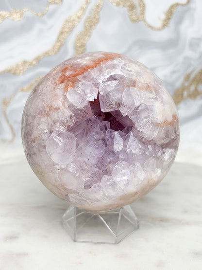 Pink Amethyst Kugel Nr. 4