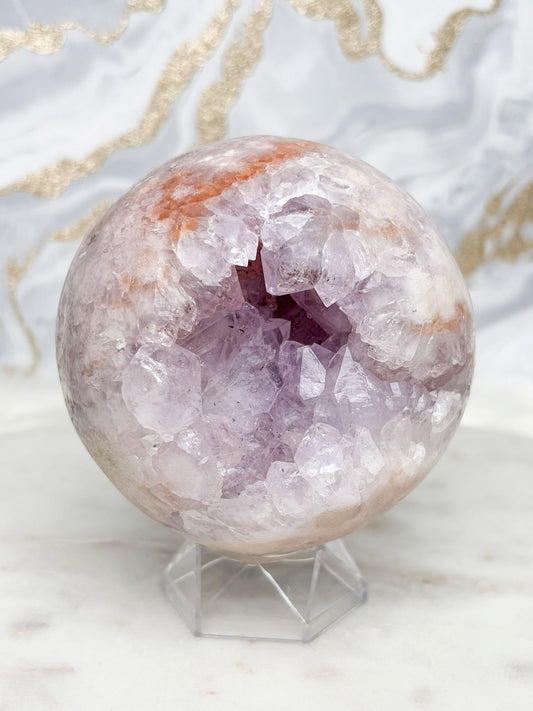 Pink Amethyst Kugel Nr. 4