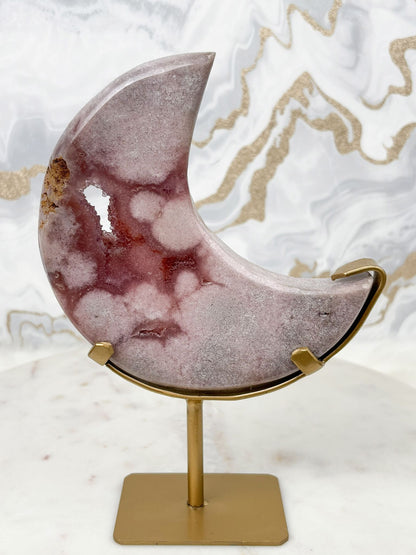 Pink Amethyst Mond Klein