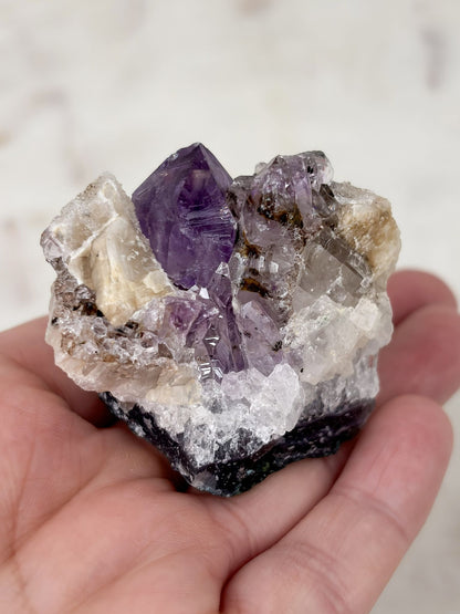 Mini Amethyst Stück Nr. 2 (C3D)