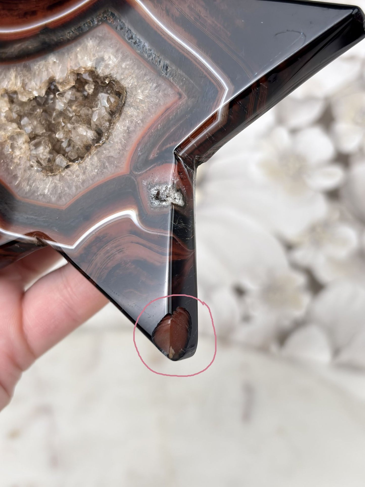 B-Ware: Sardonyx Stern Nr. 7