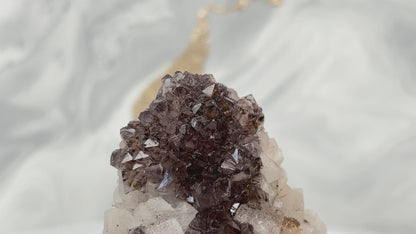 Mini Amethyst mit viel Calcit