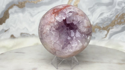 Pink Amethyst Kugel Nr. 4