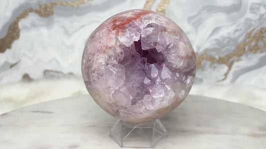 Pink Amethyst Kugel Nr. 4