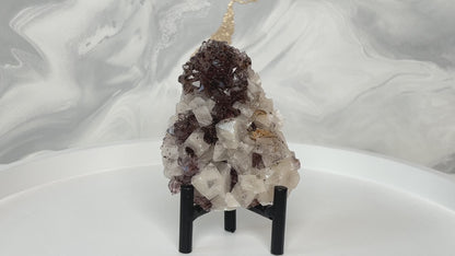 Mini Amethyst mit viel Calcit