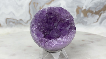 Amethyst Achat Kugel Nr. 23