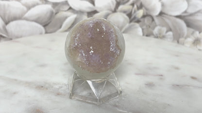 Ametyhst Achat Kugel Nr. 3