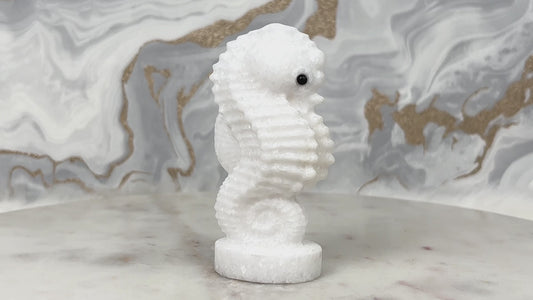 Dolomit Figur Nr. 9 (Seepferd)