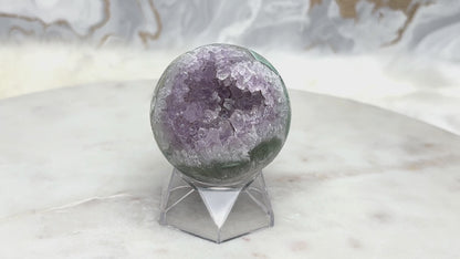 Amethyst Achat Kugel Nr. 20